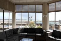 Auf Jersey, Blick aufs Meer von unserem Hotel Ommaroo in St. Helier