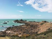 Auf Jersey, Corbiere Leuchtturm