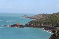 Auf Jersey,  Blick auf das L'Etacquerel Fort