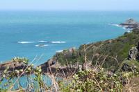 Auf Jersey,  Blick auf das L'Etacquerel Fort