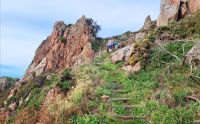Auch ein paar Anstiege und Treppen sind zu schaffen