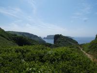 Blick auf Sark beim Window in the Rock