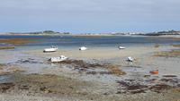 Ebbe am Fort Grey in Guernsey