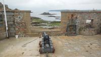 Elizabeth Castle mit Blick Richtung St. Aubin