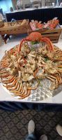 Fischbuffet im Hotel