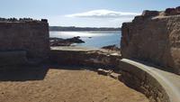 Fort Hommet an der Westküste von Guernsey