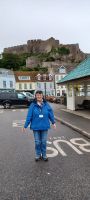 Gorey Castle im Hintergrund