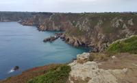 Icart Point an der Südküste von Guernsey