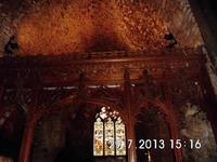 Interieur der Kirche in St. Brelade