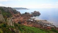 Jersey, Küstenwanderung von St. Brélade zum Leuchtturm La Corbière 