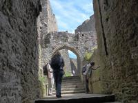 Jersey-Aufgang im Gorey Castle