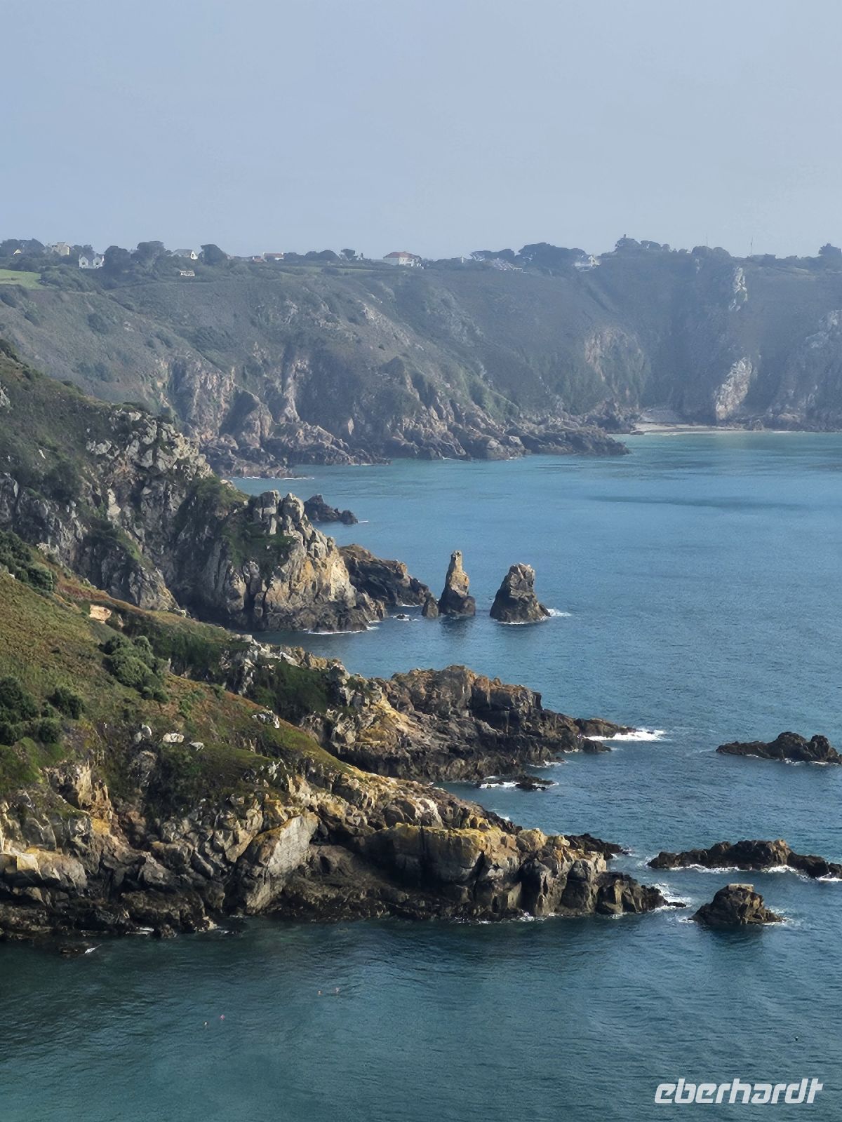 Küste von Guernsey