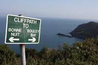 Küstenwanderung Bonne Nuit Bay - Rozel Bay