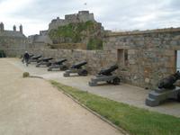 Kanonen in Elisabeth Castle 
