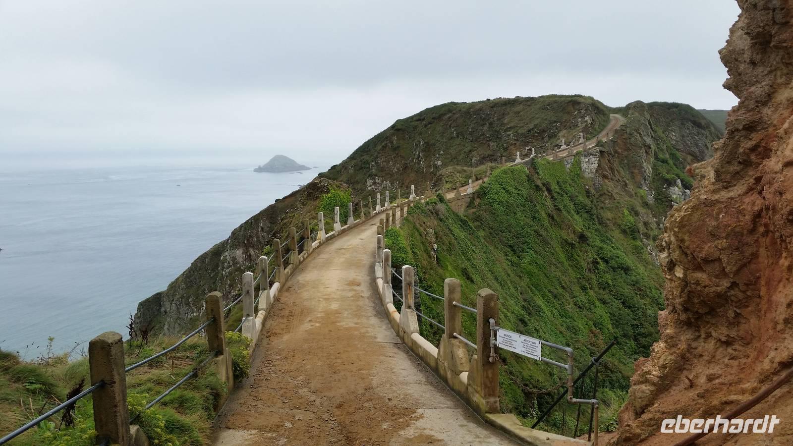 La Coupe - Damm nach Little Sark