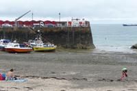 Rozel Bay bei Ebbe