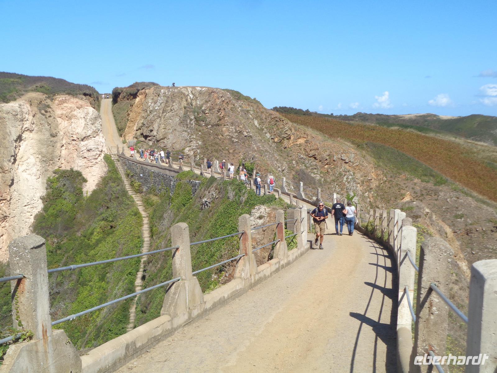 Sark, La Coupée