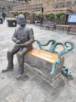Victor Hugo Bank auf Guernsey