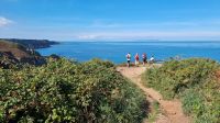 Wanderung an der Nordküste von Greve de Lecq zu Devils Hole