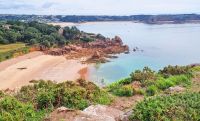 Wanderung an der Südküste von Jersey - Beauport Bay