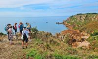 Wanderung an der Südküste von Jersey