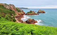 Wanderung an der Südküste von Jersey