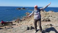 Wanderung zum Corbiere Leuchtturm an der Südküste Jerseys