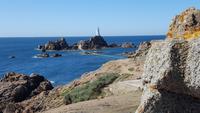 Wanderung zum Corbiere Leuchtturm an der Südküste Jerseys