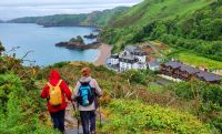 Wanderung zur Boley Bay an der Nordküste von Jersey