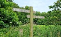 Wanderweg zur Bucht Grève de Lecq