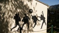 beatles Monument in candie Gardens - Guernsey