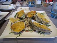 gegrillte Austern