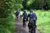 separater Radweg nach Norden der Insel Jersey