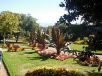 traumhafter Park in St. Peter Port