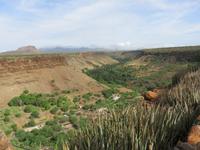 Ausblick von der Festung Real de Sao Felipe