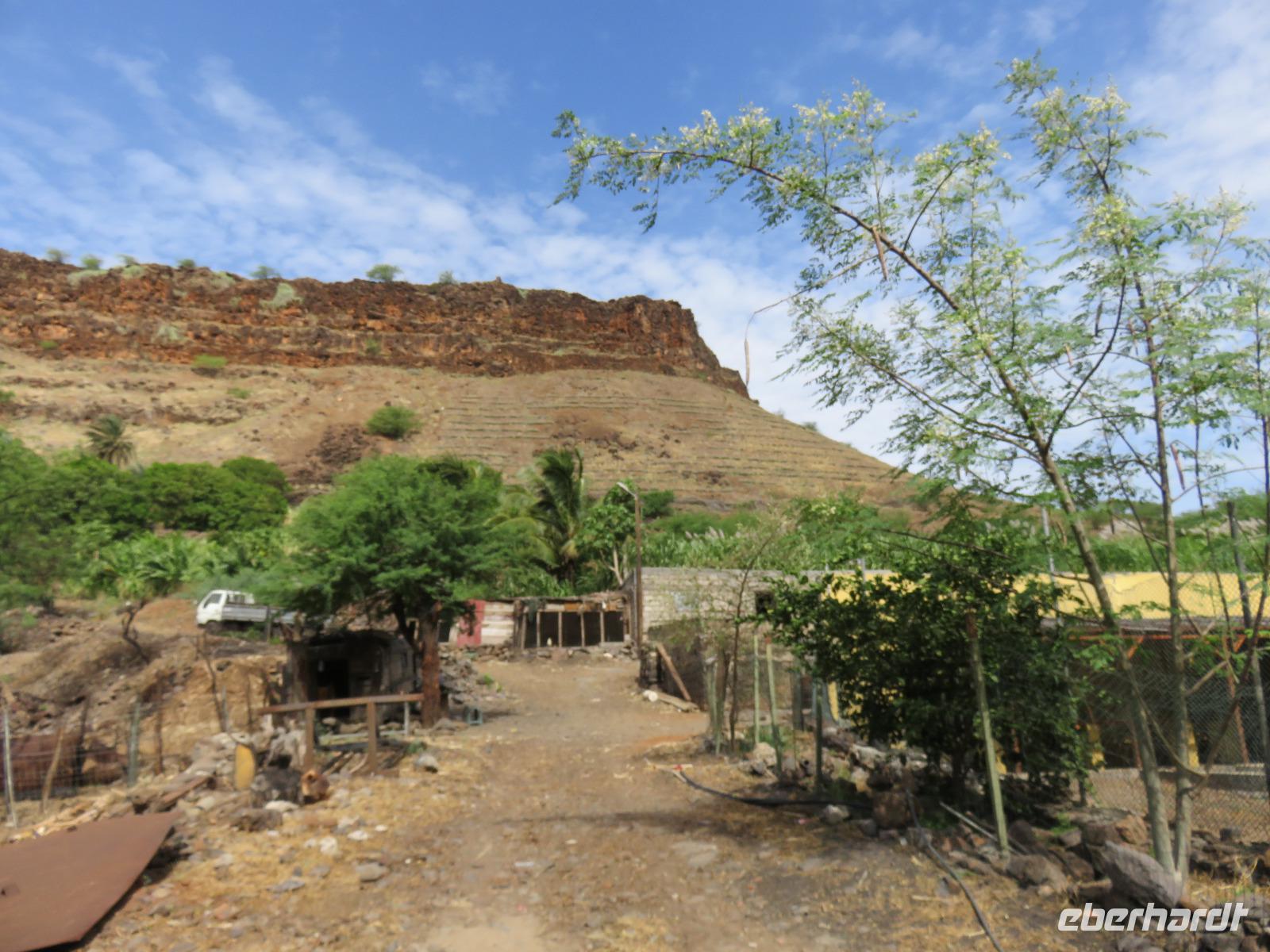 Zuckerrohrfabrik unweit von Cidade Velha