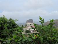 Blick in das Tal vom Restaurant