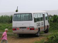 Unser Bus in Mindelo