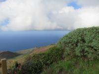 Passatwolken am Mirador de La Pena
