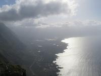 Passatwolken am Mirador de La Pena