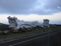 Denkmal auf dem Weg zum Hafen