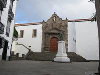 Spaziergang in Santa Cruz de La Palma - Plaza de Espana mit der Kirche Matriz de El Salvador