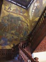 Spaziergang in Santa Cruz de La Palma - Treppenaufgang im Rathaus 