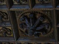 Spaziergang in Santa Cruz de La Palma - Kasettendecke im Rathaus 