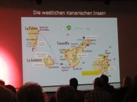 Eberhardt TRAVEL Karten beim Vortrag