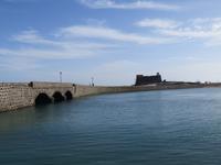 Brücke zum Castillo de San Gabriel – Burg des Heiligen Gabriel
