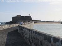 Brücke zum Castillo de San Gabriel – Burg des Heiligen Gabriel
