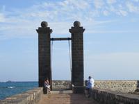 Brücke zum Castillo de San Gabriel – Burg des Heiligen Gabriel