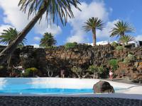 Pool an den Höhlen Jameos del Aqua
