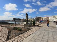 An der Uferpromenade von Puerto del Rosario